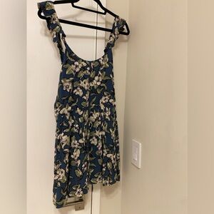 Free people flower backless dress. Size XS